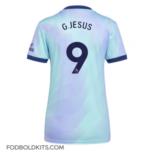 Arsenal Gabriel Jesus #9 Tredjetrøje Dame 2024-25 Kortærmet